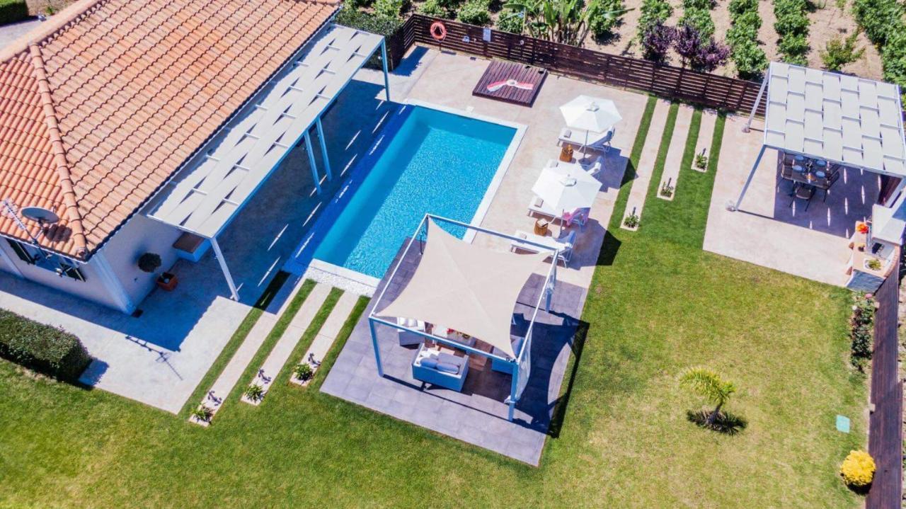 Madini Luxury Villa With Private Heated Pool Vanato Exterior photo